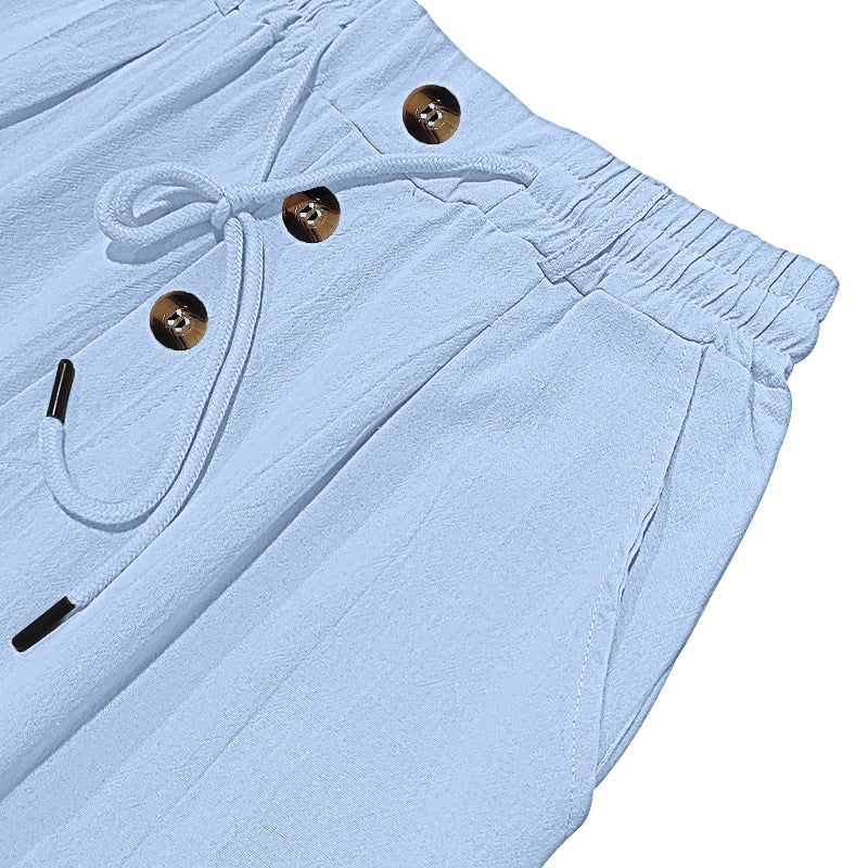 ⏳Limited-Time Offer⏰Men's Loose Fit Casual Relaxed Fit LightweightLinen Pants