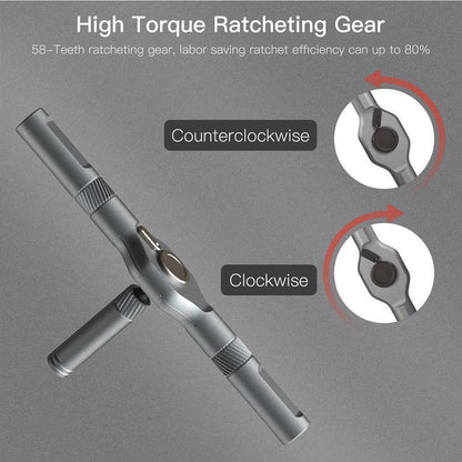 24-in-1 Magnetic Ratchet Screwdriver Set