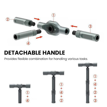 24-in-1 Magnetic Ratchet Screwdriver Set