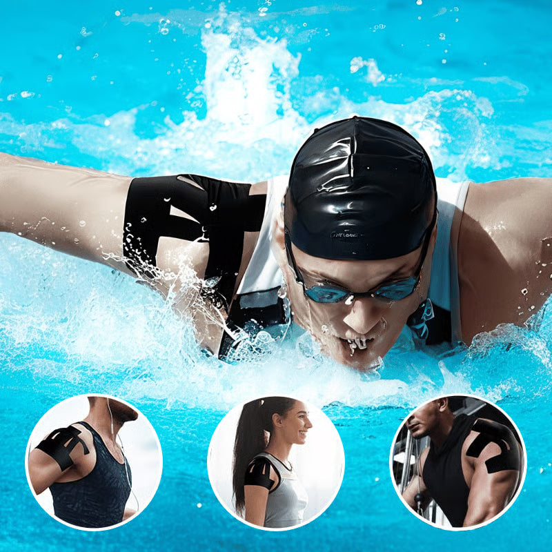 🔥HOT SALE 48% OFF!🔥Pre-Cut Kinesiology Shoulder Tape for Pain Relief
