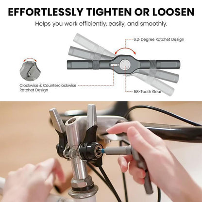 24-in-1 Magnetic Ratchet Screwdriver Set