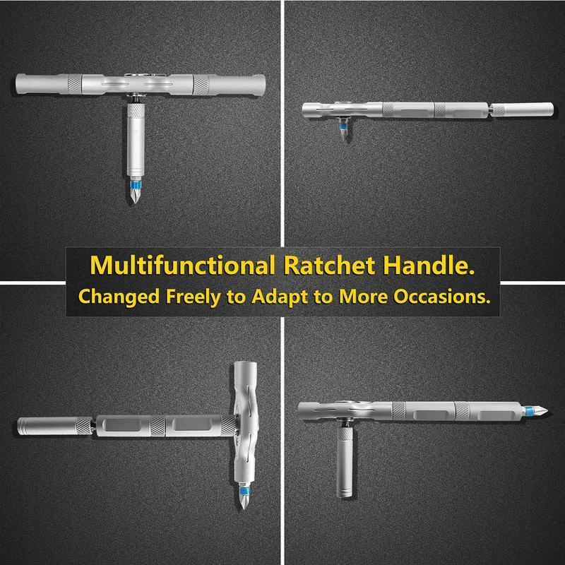 24-in-1 Magnetic Ratchet Screwdriver Set