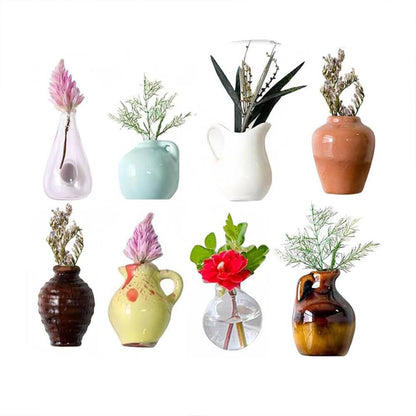 🌺LAST DAY PROMOTION -50% OFF🌺Mini Ceramic Vase Fridge Magnet✨