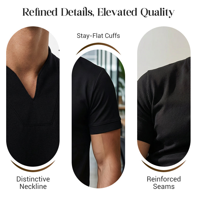 💎Men Gentlemans Business Short Sleeve Fitness T-shirt