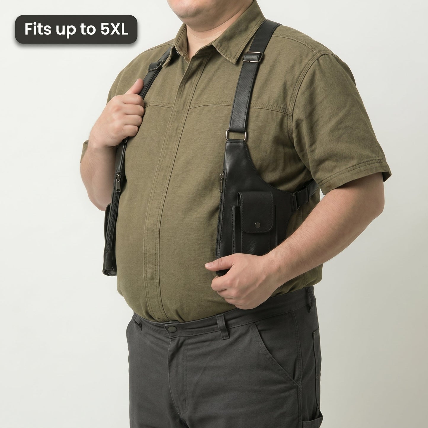 🛒💨Get Yours 50% OFF Today Only!🔥Premium Leather Adjustable Underarm Shoulder Bag