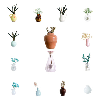 🌺LAST DAY PROMOTION -50% OFF🌺Mini Ceramic Vase Fridge Magnet✨