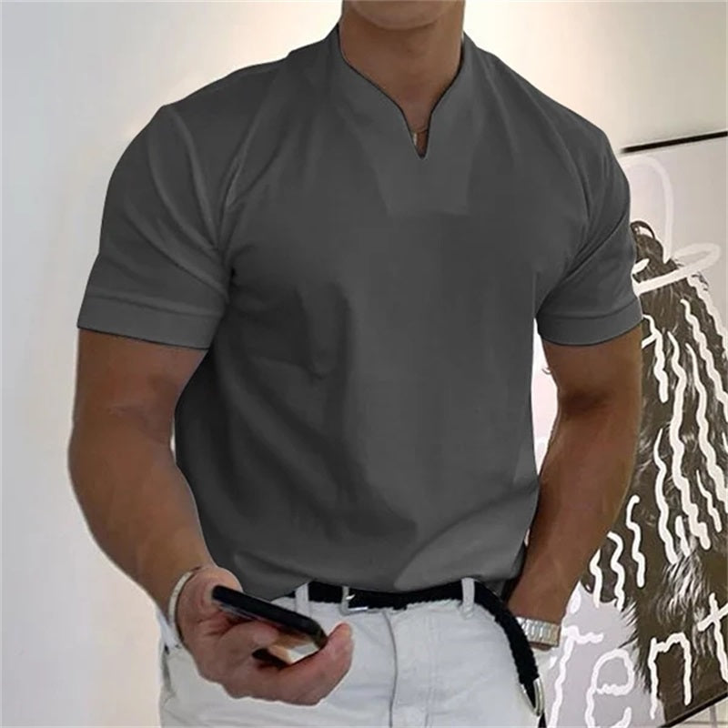 💎Men Gentlemans Business Short Sleeve Fitness T-shirt