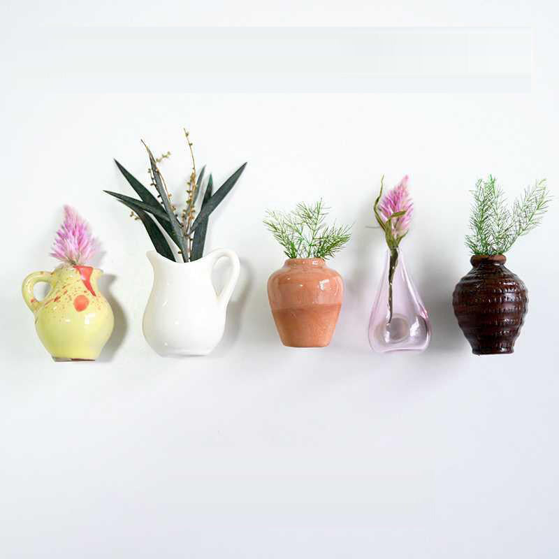 🌺LAST DAY PROMOTION -50% OFF🌺Mini Ceramic Vase Fridge Magnet✨
