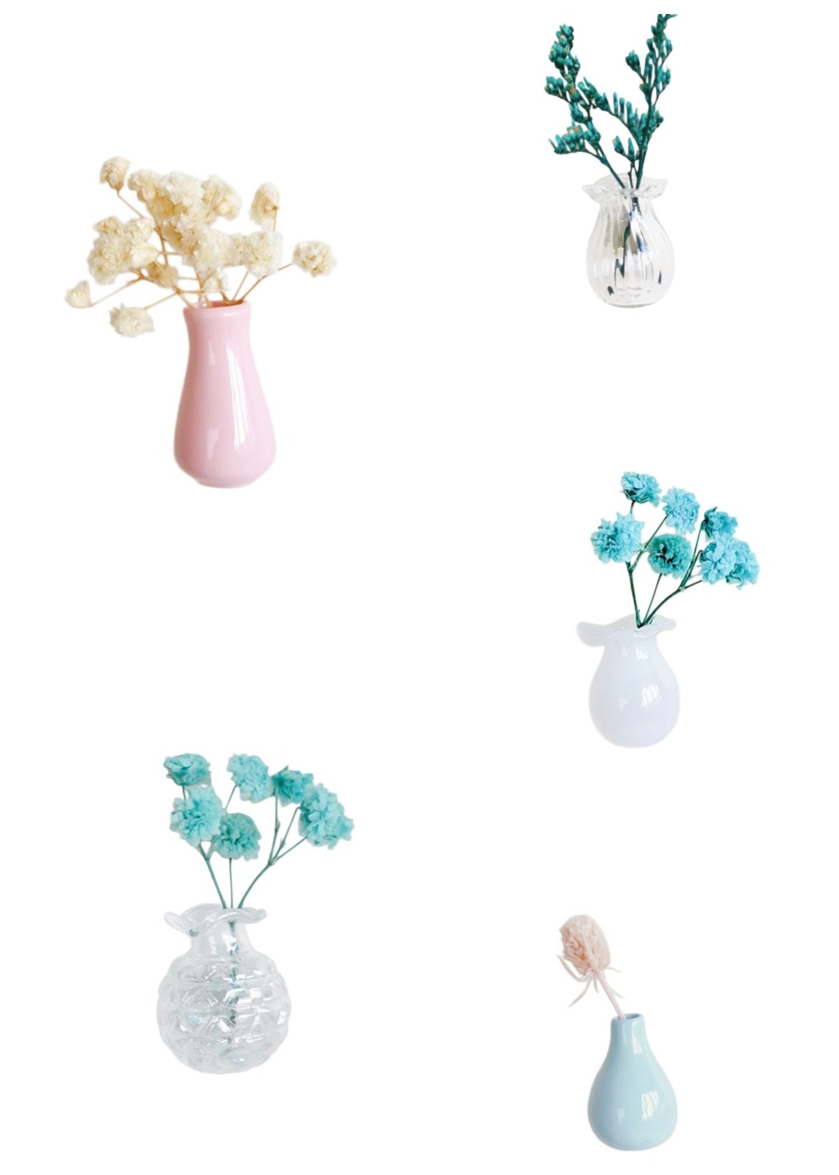 🌺LAST DAY PROMOTION -50% OFF🌺Mini Ceramic Vase Fridge Magnet✨