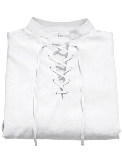 Men's Lightweight Breathable Linen Shirt