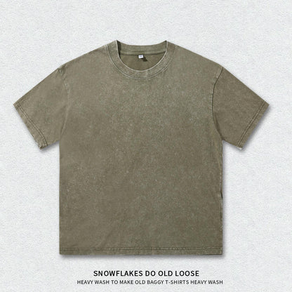 🔥Last Day Buy 3 Get 1 Free! 🔥Vintage Heavyweight 100% Cotton T-Shirts