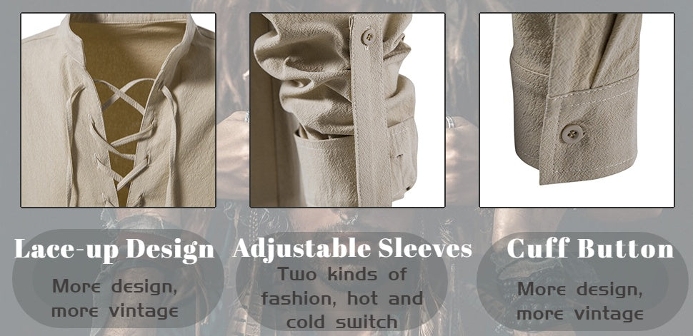 Men's Lightweight Breathable Linen Shirt